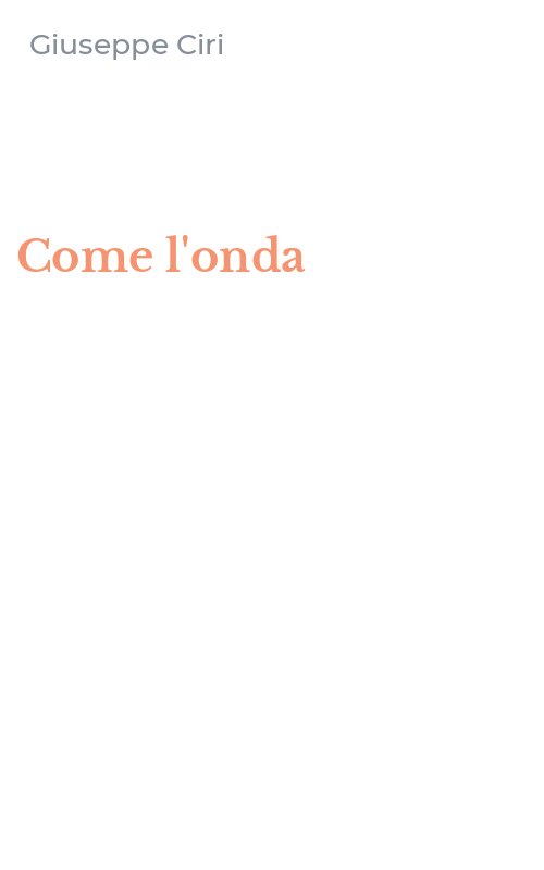 Come l'onda