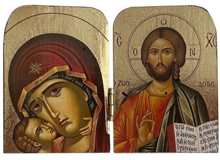 MADONA TENEREZZA DITTICO 7X5