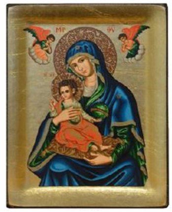 MADONNA DI CORFÚ 10X13 CM