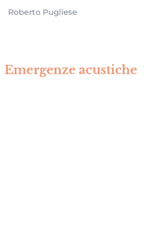 Emergenze acustiche
