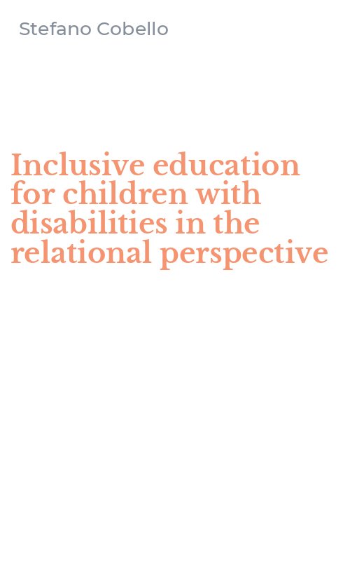 Inclusive education for children with disabilities in the relational perspective