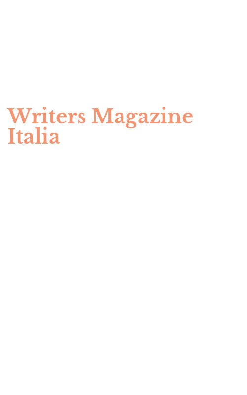 Writers Magazine Italia