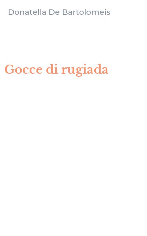 Gocce di rugiada