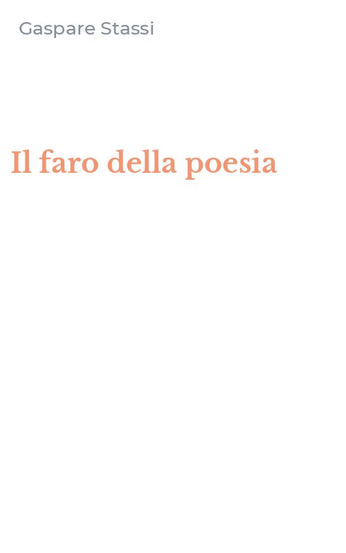 Il faro della poesia