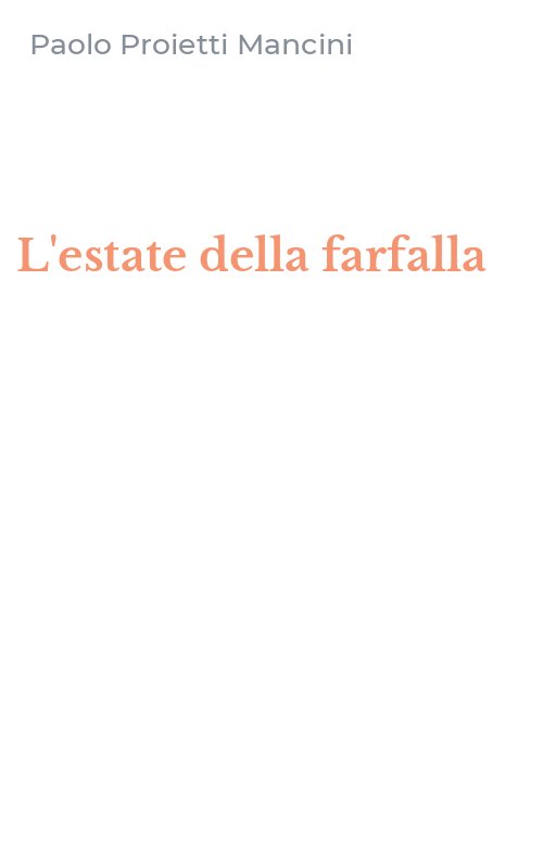 L'estate della farfalla