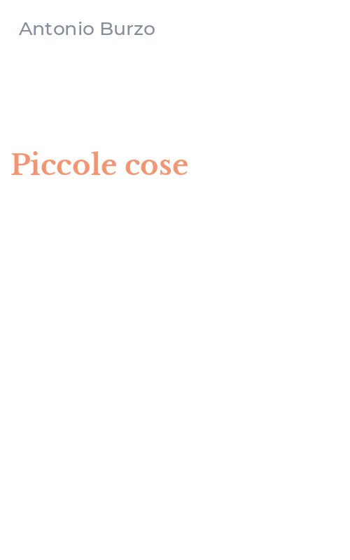 Piccole cose