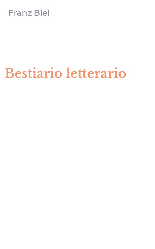 Bestiario letterario