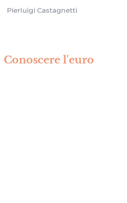 Conoscere l'euro