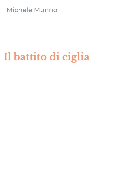 Il battito di ciglia