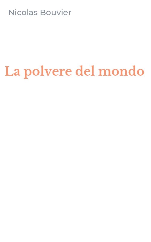 La polvere del mondo