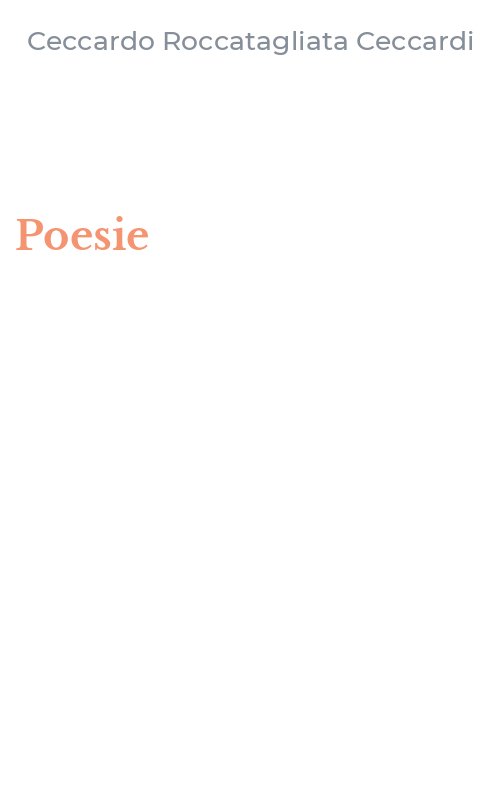 Poesie