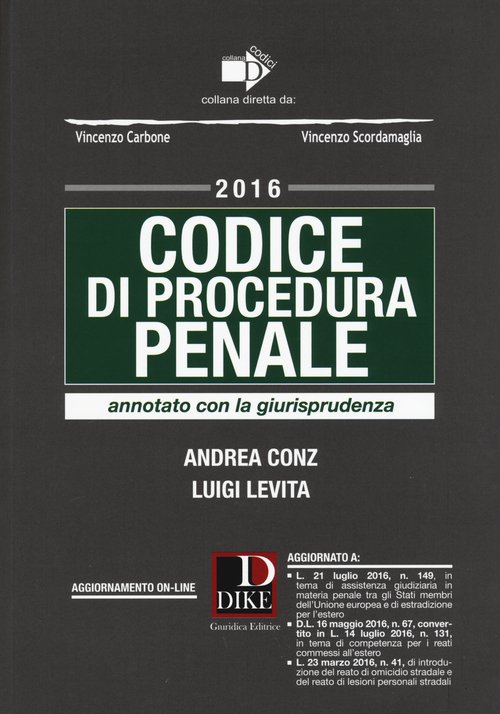 Codice di procedura penale. Annotato con la giurisprudenza