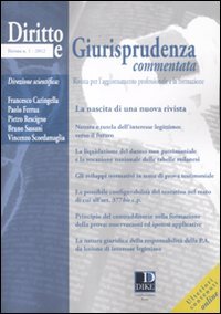Diritto e giurisprudenza commentata