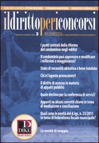 Il diritto per i concorsi