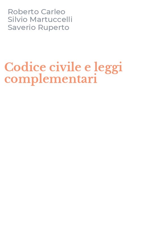 Codice civile e leggi complementari