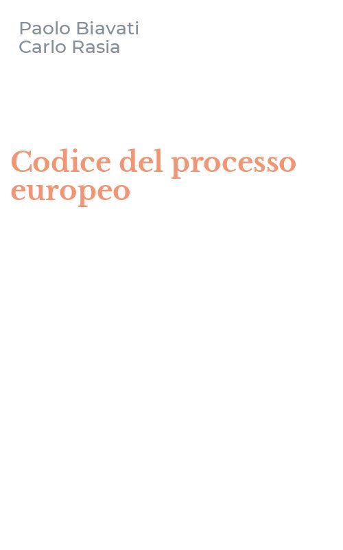 Codice del processo europeo