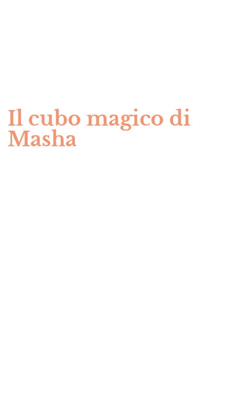 Il cubo magico di Masha