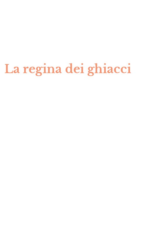 La regina dei ghiacci