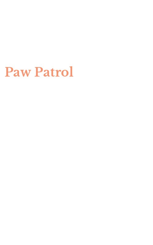 Paw Patrol