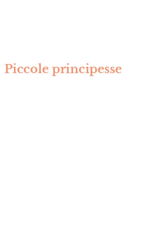 Piccole principesse