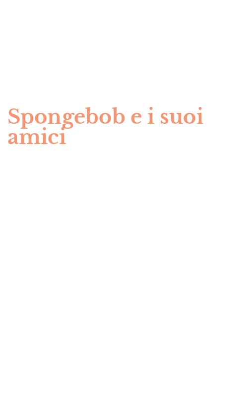 Spongebob e i suoi amici