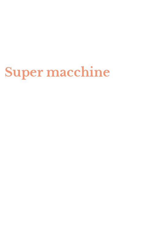 Super macchine