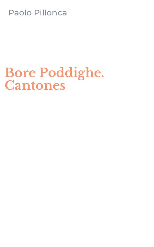 Bore Poddighe. Cantones