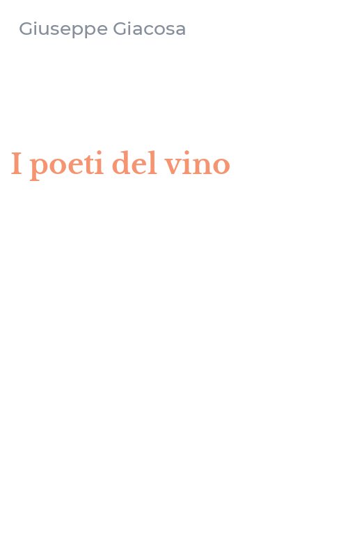 I poeti del vino