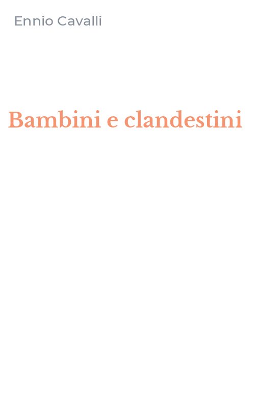 Bambini e clandestini