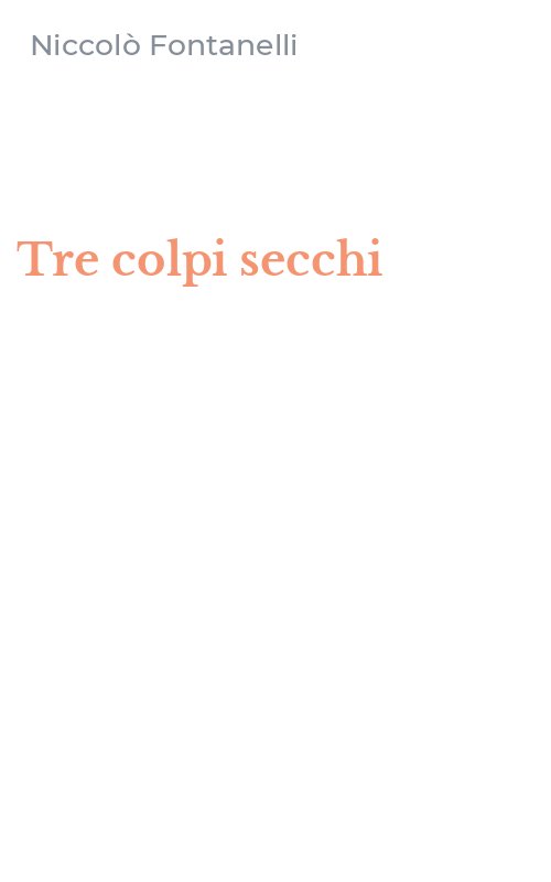 Tre colpi secchi