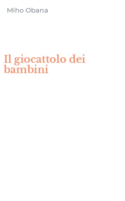 Il giocattolo dei bambini