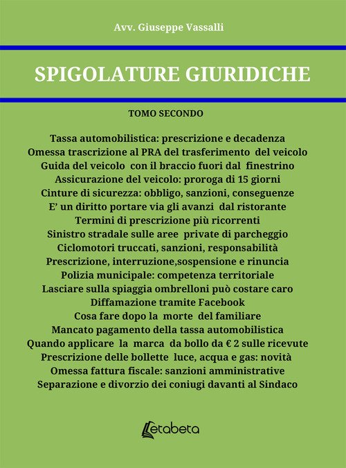 Spigolature giuridiche