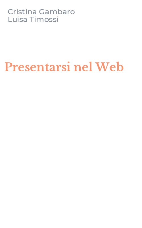 Presentarsi nel Web