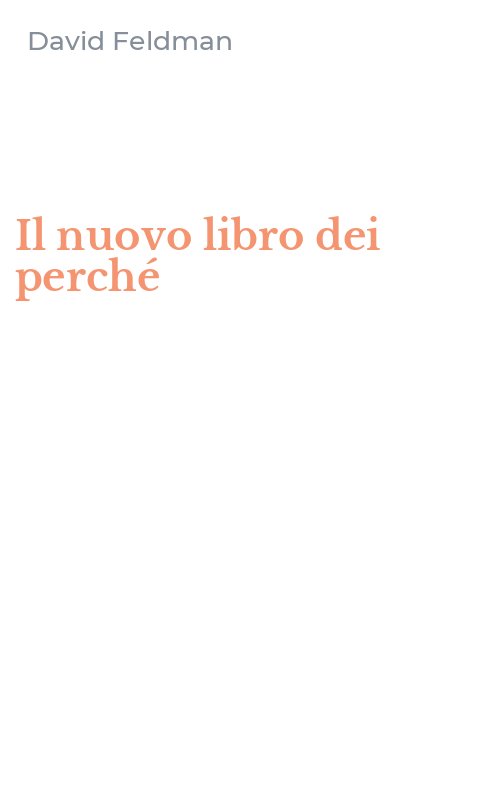 Il nuovo libro dei perché