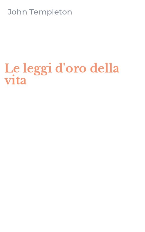 Le leggi d'oro della vita