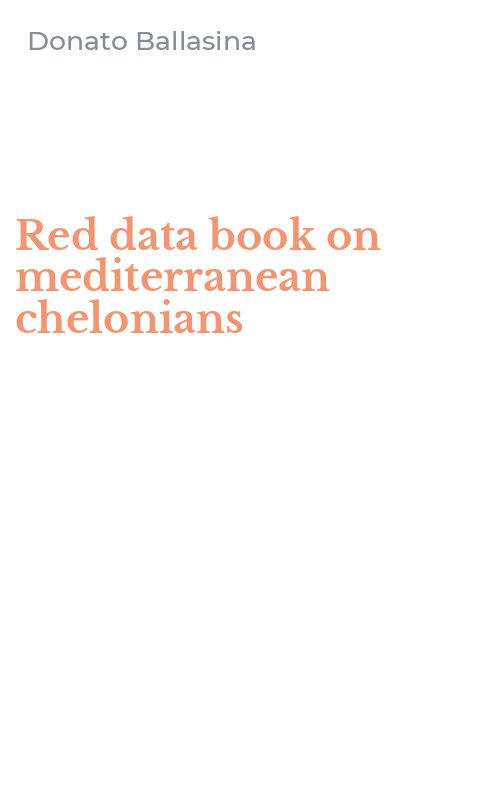 Red data book on mediterranean chelonians