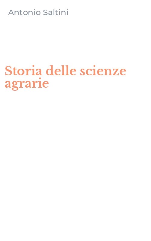 Storia delle scienze agrarie