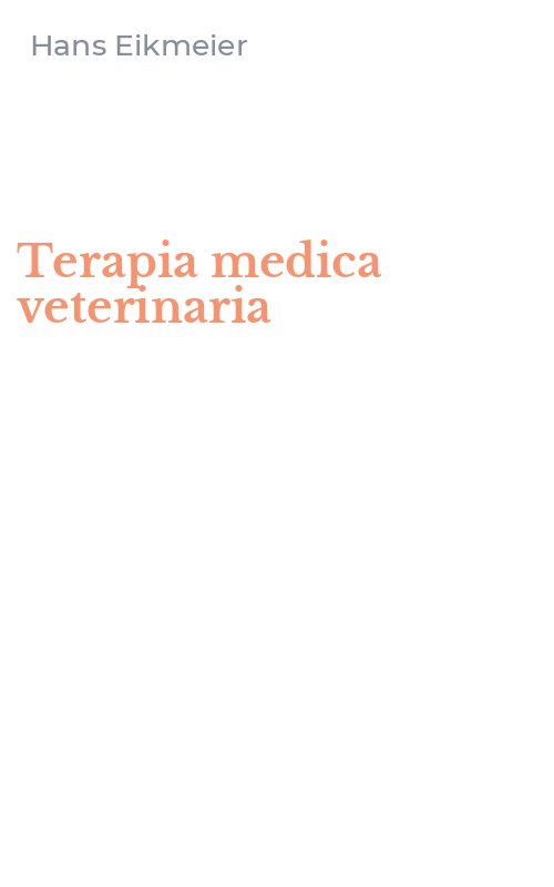 Terapia medica veterinaria