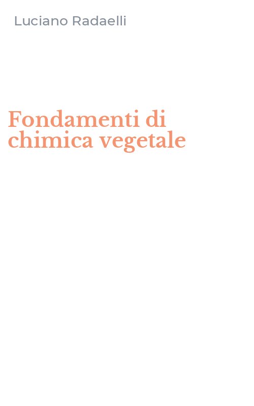 Fondamenti di chimica vegetale