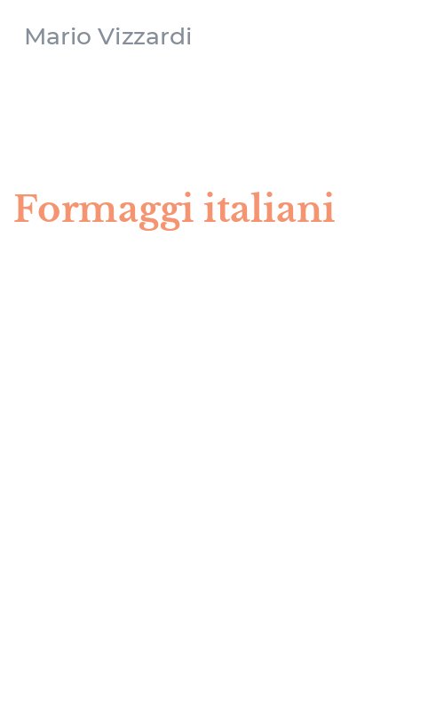 Formaggi italiani