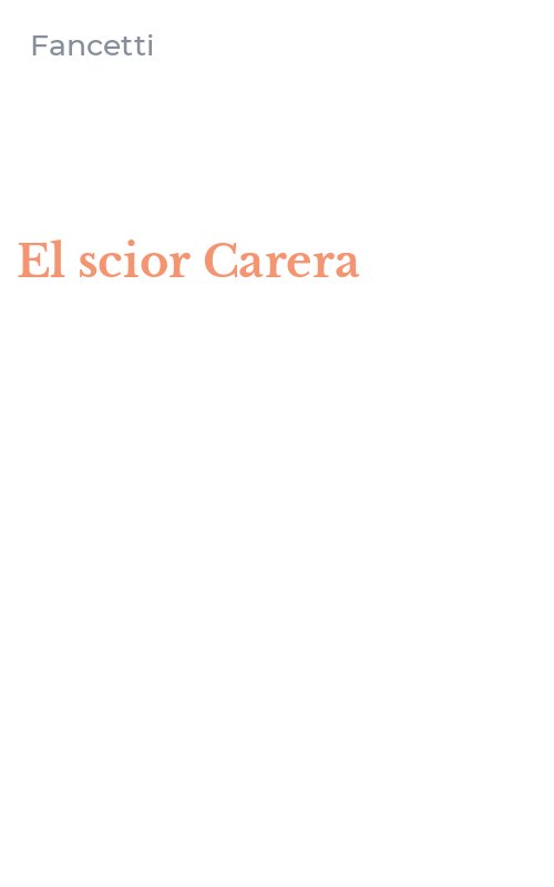El scior Carera