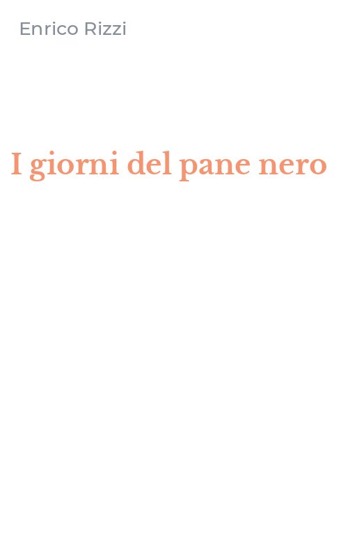 I giorni del pane nero