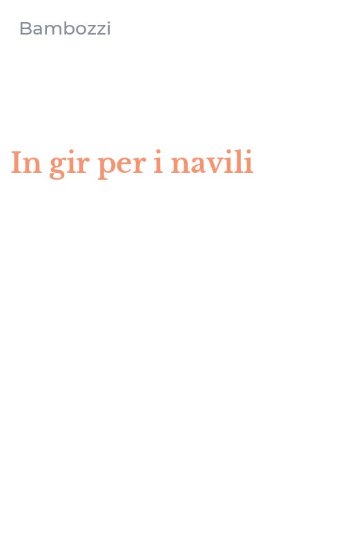 In gir per i navili