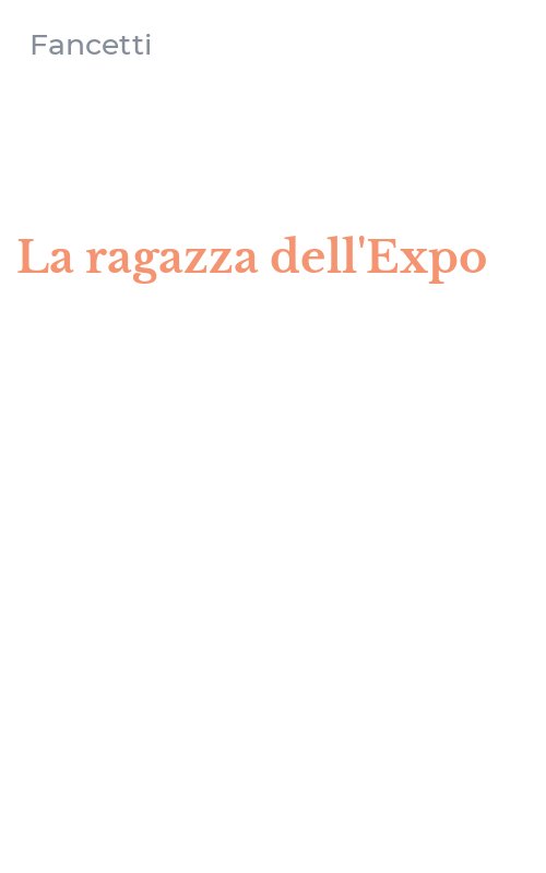 La ragazza dell'Expo