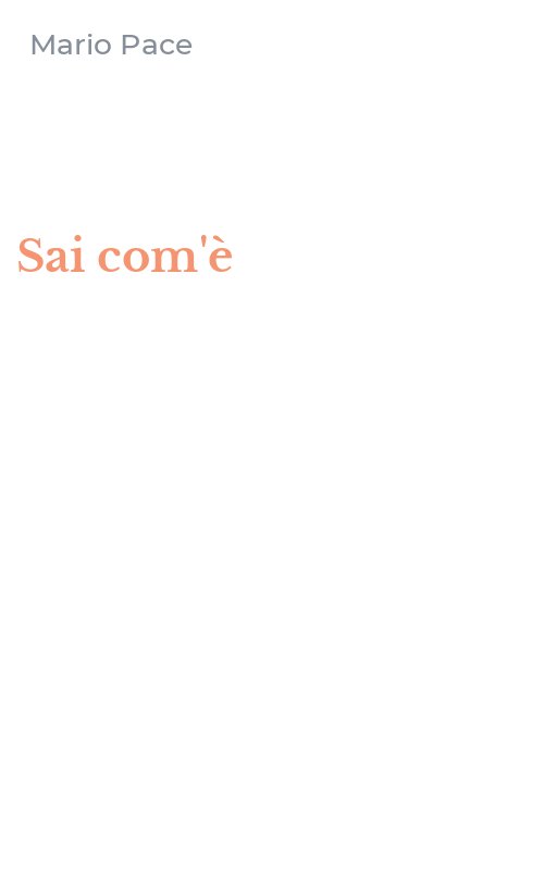 Sai com'è