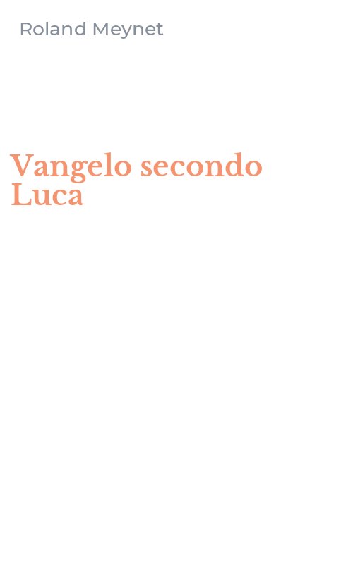 Vangelo secondo Luca