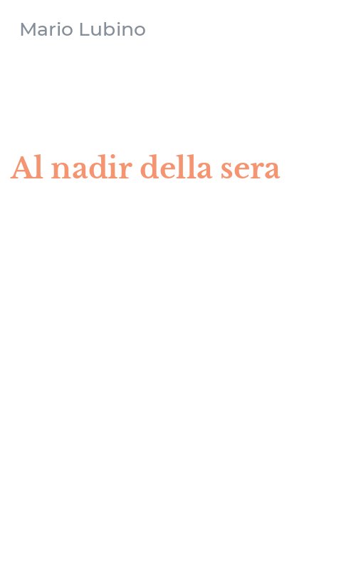 Al nadir della sera