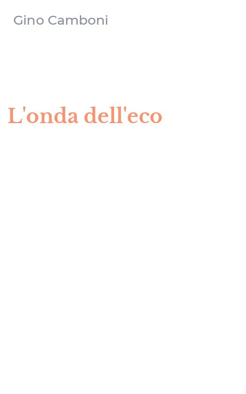 L'onda dell'eco