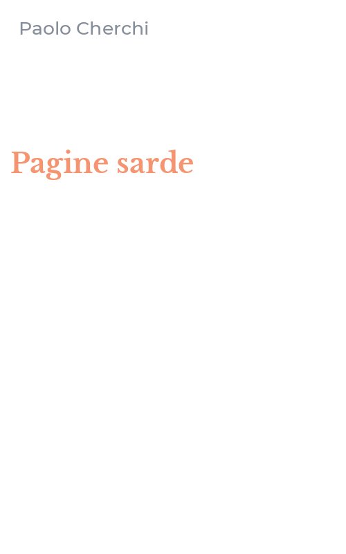 Pagine sarde