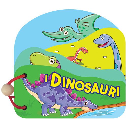 I dinosauri. Libri in legno sagomati